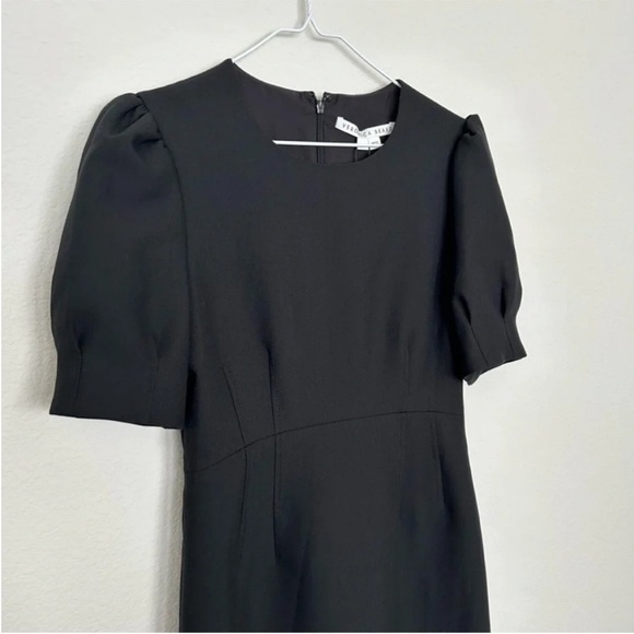 Veronica Beard Meadow Mini Dress Black NWT - Picture 6 of 8